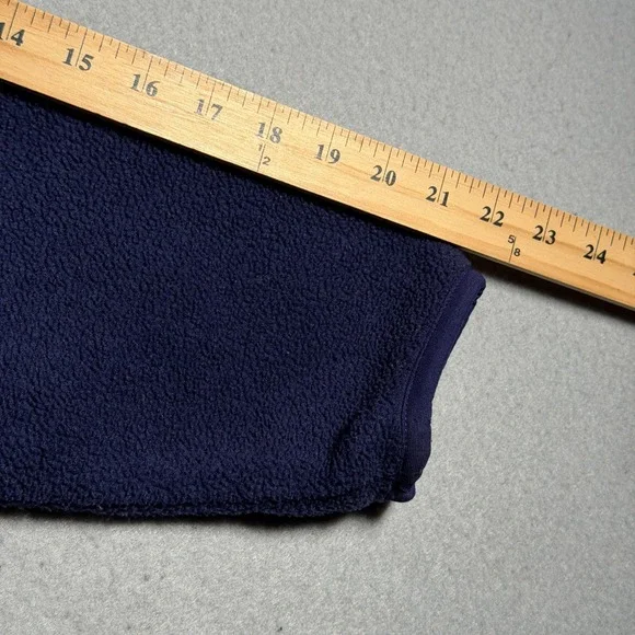 Patagonia Synchilla Snap-T Fleece Pullover Mens Small Navy Blue Vintage 25450 - Picture 10 of 12